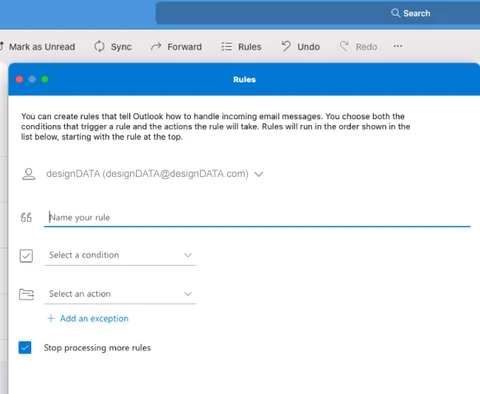 Use Outlook’s Rules