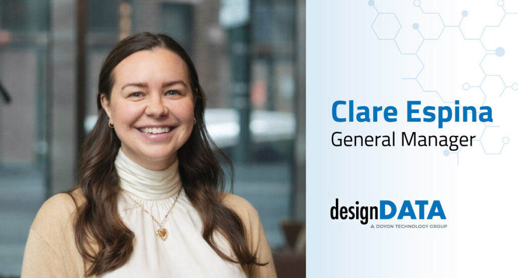 Clare Espina, General Manager, designDATA