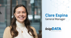 Clare Espina, General Manager, designDATA